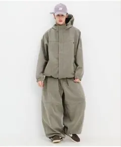BS RABBIT スノーボードウェア セットアップ BSRABBIT ビーエスラビット REFINED SUPER WIDE VENTILATION PANTS