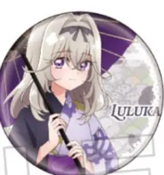 名探偵プリキュア 極楽湯 森亜るるか キュアアルカナシャドウ 缶バッジ