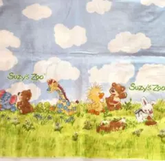 値下げ　レア　Suzy's Zoo スージーズー　ダブルガーゼ　生地
