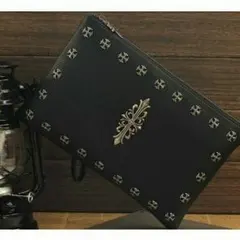PUレザークロスクラッチバッグ ipad入ります♪932