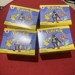 マクドナルドポケモン第一弾4種