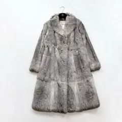 良品 EMBA エンバ サファイアミンク コート 大きいサイズ 希少 Yahoo!オークション - 総丈86㎝ EMBA/エンバ サファイアミンク