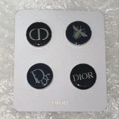 Dior ブローチ/ピンバッチ 4個セット