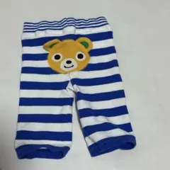 ミキハウス　青と白のストライプ ボトムス