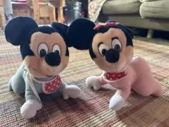 レトロ⭐︎ベビーミッキー ミニー ぬいぐるみ セット