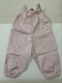 プレイウェア 花柄　フリーサイズ(80〜100㎝)