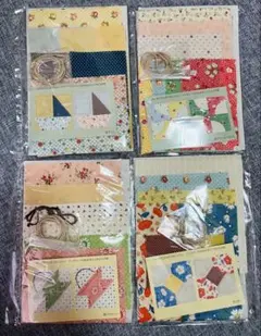 フェリシモ　はじめてさんの１日レッスン　パッチワーク　ミニキルト　クチュリエ