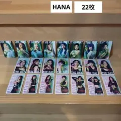 ボディメンテ　HANA　トレカ　22枚　ちゃんみな