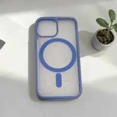 【新品】iPhone13mini ケース マグセーフ対応 青