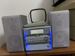 Victor コンポ CD・MD・カセットデッキ 日本ビクター、ダブルMDデッキ搭載のCD/MD/カセットコンポ