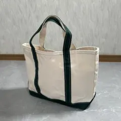 PAPAS PLUS トートバッグ アイボリー/グリーン MADE IN USA - メルカリ