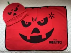 当選品　暴君ハバネロ　フード付きフリースブランケット