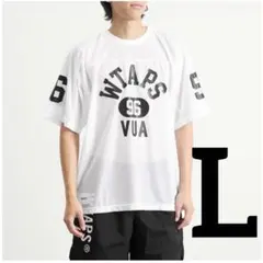 WTAPS QB SS FOOTBALL TEE Tシャツ メッシュ Lのサムネイル
