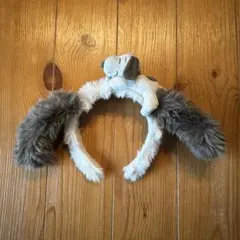 犬の耳付きカチューシャ