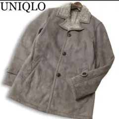 UNIQLO フェイクムートンジャケット コート（メンズ）