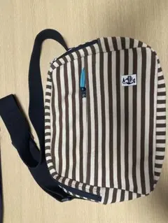 CHUMS ショルダーバッグ ストライプ ブラウン系