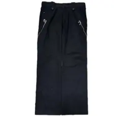 DOLCE & GABBANA ギミック ブラックワークパンツ 46 Dolce & Gabbana (ドルチェ&ガッバーナ) ダメージ加工 ジップフライ