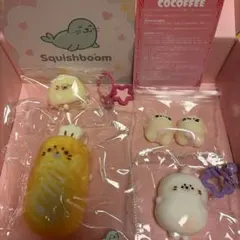 COCOFFEE スクイーズ　セット アザラシ Squishboom ココフィ