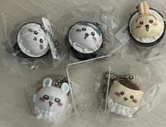 ちいかわ くら寿司 （前回コラボ）フィギュアキーホルダー 5点セット