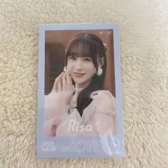 ＝LOVE イコラブ 音嶋莉沙 ミニフォトカードVol.10