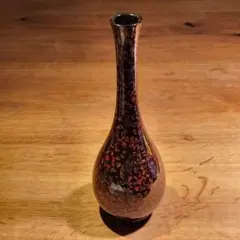 鋳銅花瓶　青銅器　一輪挿し　鶴首