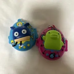 たまごっち　カプセルトイ スイングケース2 青 ピンク 2個セット