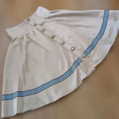 アクシーズファム　フレアスカート ベージュ