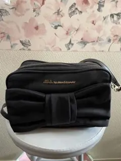 JILL by JILL STUART 黒リボンバッグ