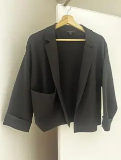 COS コス　ニット ジャケットポケット付き ブラック　メンズのサムネイル