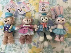 ダッフィー＆フレンズ　ステップ・トゥー・シャイン　ぬいぐるみバッジ