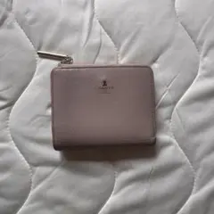 ランバンオンブルー ベージュ 財布