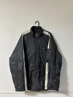 Nike ブラック ナイロンジャケット 大きめ リバーシブル ナイ「訳あり格安」