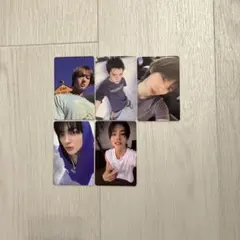CORTIS yizhiyu 一直娱 特典 5枚コンプセット　青帽