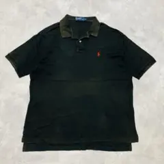 Polo Ralph Lauren フェード半袖ポロシャツブラックL