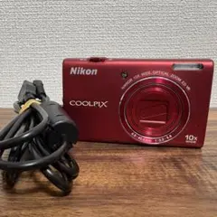 値下げ！【美品❗️】Nikon COOLPIX S6200 レッド 値下げ！【美品❗️】Nikon COOLPIX S6200 レッド