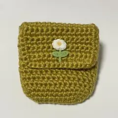 編み物 ハンドメイド 小物入れ ポーチ