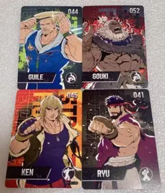 ストリートファイター6 amiiboカード リュウ ケン 豪鬼 ガイル