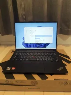 【美品】ThinkPad E14 Ryzen7 メモリ40GB 2.2K液晶