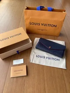 ルイヴィトン M62125 モノグラム アンプラント ポルトフォイユ サラ美品