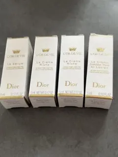 Dior L'OR DE VIE スキンケア サンプル 4点セット - メルカリ