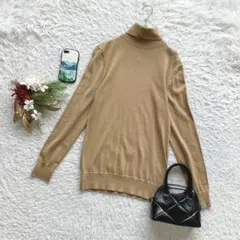 エイチアンドエム ニット セーター 長袖 タートルネック XS メリノウール