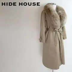 HIDE HOUSE フェイクファーコート ロングコート