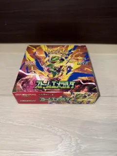 ポケモンカードゲーム ストームエメラルダ 未開封BOXシュリンク無しペリペリ有り
