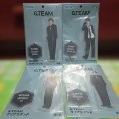 &TEAM クリアスタンド 4点セット