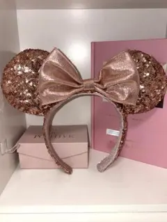 ディズニー ミニーマウス スパンコールカチューシャ