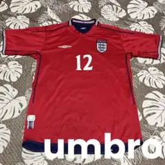 umbro(アンブロ)サッカー　イングランド代表 2002 AWAYユニフォーム