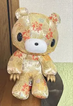 チャックスGP 2008年　柄グルーミーぬいぐるみ　チャイナバージョン　ゴールド
