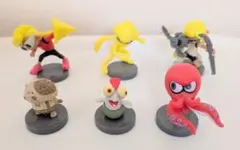 スプラトゥーン　チョコエッグ フィギュア　6点セット