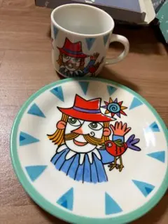 SHINZI KATOH プレート＆マグカップ セットのサムネイル