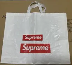 Supreme エコバッグ ホワイト 大X1枚